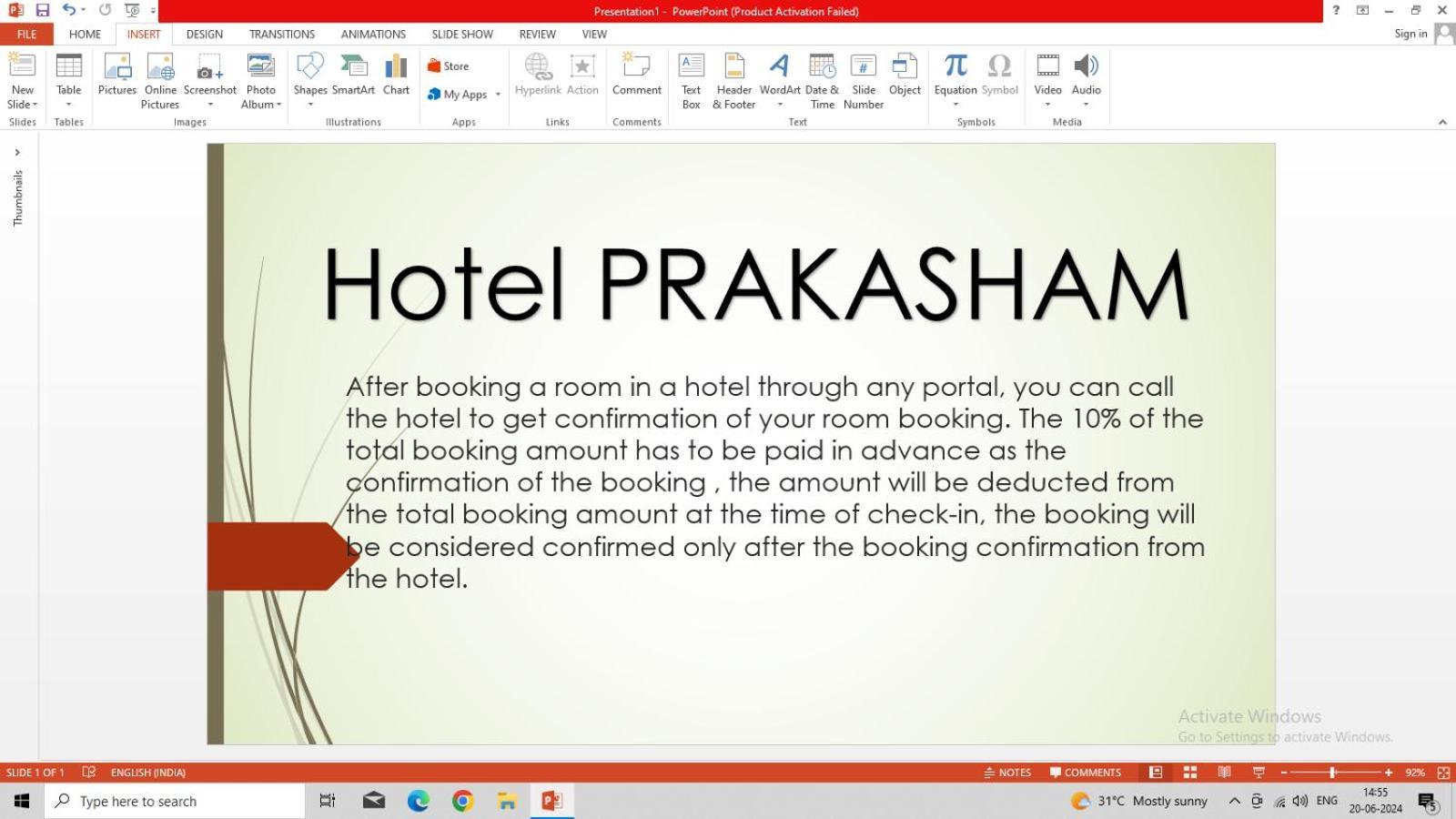 Hotel Prakasham Ujjain Exteriör bild